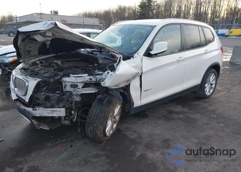 2014 BMW X3 xDrive28I из США, поврежденный, VIN 5UXWX9C53E0D35117